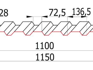 Профлист С21 0.65 мм RAL 9003 Сигнальный Белый 2 - в «Монолит-Металлопрокат».