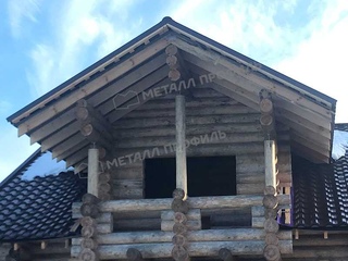 Металлочерепица Металл-Профиль Монтерроса-X 0,5 VikingMP® E RR 32 Темно-коричневый 7 - в «Монолит-Металлопрокат».